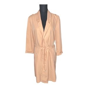 H&M Lightweight Open Trench Coat Size Medium